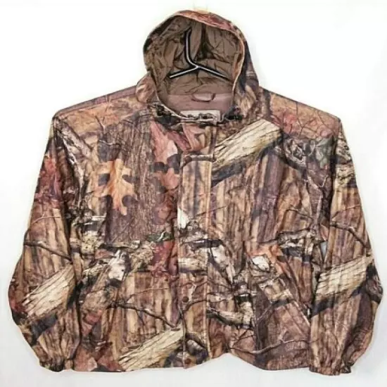 Herter's Mossy Oak Break-Up Infinity Camo Hunting Hooded Parka Jacket Mens XL