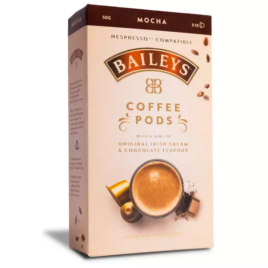 BAILEYS / PODiSTA Nespresso Compatible Coffee/Chocolate Capsules