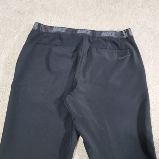 Nike Golf Men’s Flat Front Dri Fit Pants Black Size 34x32