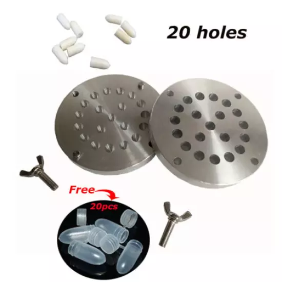 Suppository Mold & Mould 20 Hole Made reusable aluminum alloy suppository molds