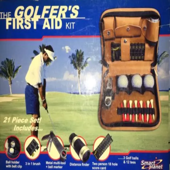 NEW Smart Planet GOLF THE GOLFER'S FIRST AID KIT Putter