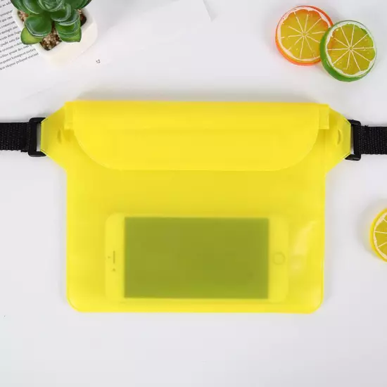 Underwater Waterproof Waist Bag Wallet Pouch Cycling PVC Beach Swimming Dry Case