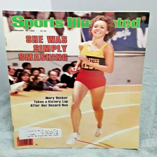 Sports Illustrated Magazine Mary Decker Record Run February 18 1980 