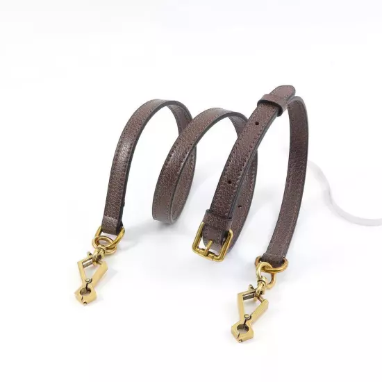 Leather Crossbody Shoulder Strap Horse Buckle For Gucci Replacement Strap