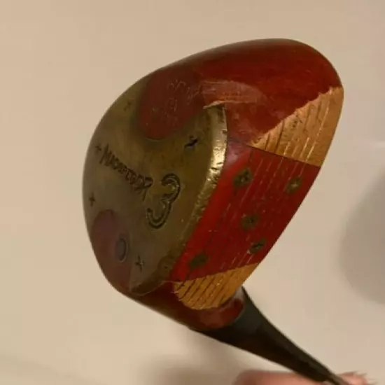 RARE! Vintage Macgregor 3 George Bayer Persimmon Driver GB1W DX Stiff