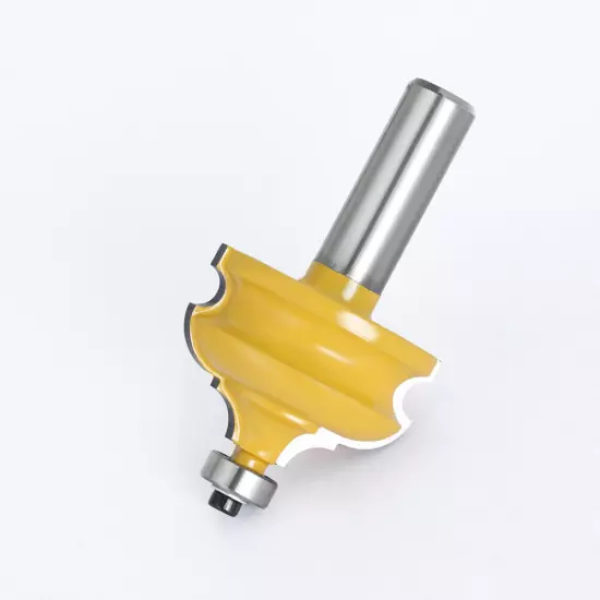 1/2in(12.7mm) 12mm Shank Classical and Bead Molding and Edging Router Bit 44.5mm