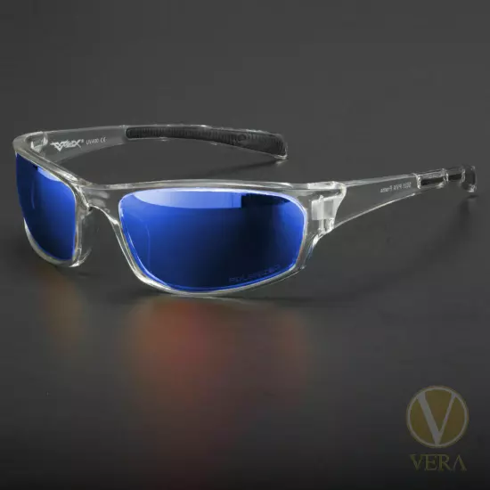 Polarized New Sport Wrap Driving Vision Sunglasses Blue High Definition Glasses