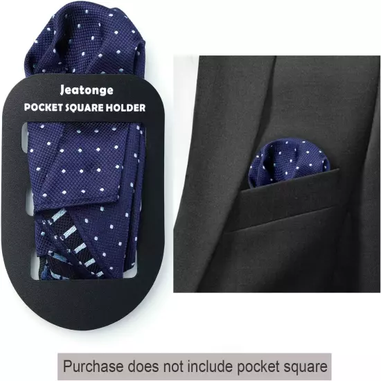 Pocket Square Holder Keeper Organizer Pocket Squares for Men Prefolded