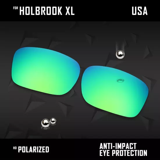 Anti Scratch Polarized Replacement Lenses for-Oakley Holbrook XL OO9417 Options