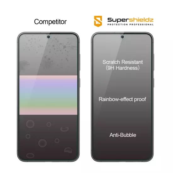 3X Supershieldz Tempered Glass Screen Protector for Samsung Galaxy S24 Plus