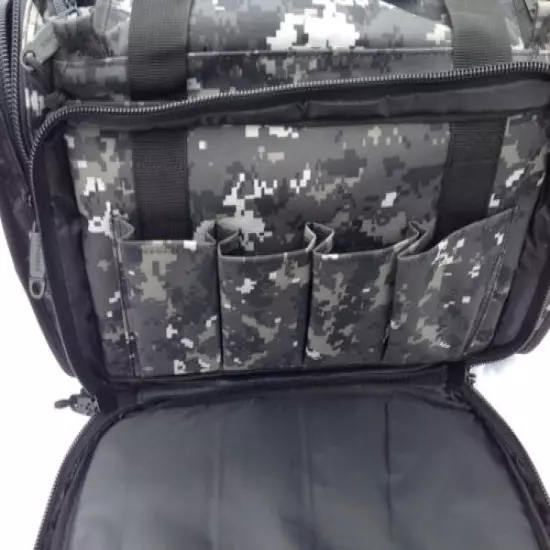 Explorer R2 Extra Lrg. Tactical Range bag, Black Camo.