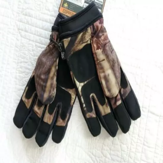 NEW Hot Shot Heat Factor X2 Mossy Oak Thinsulate Storm Proof Neoprene Cuff XL