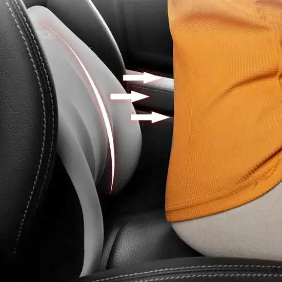 Car Seat Lumbar Headrest Support Waist Neck Pillow Car Travel Back Support