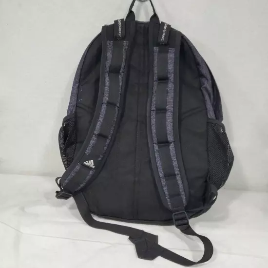 Adidas Load Spring Multi Pocket Backpack Laptop Pocket Adjuble Straps Gray Black