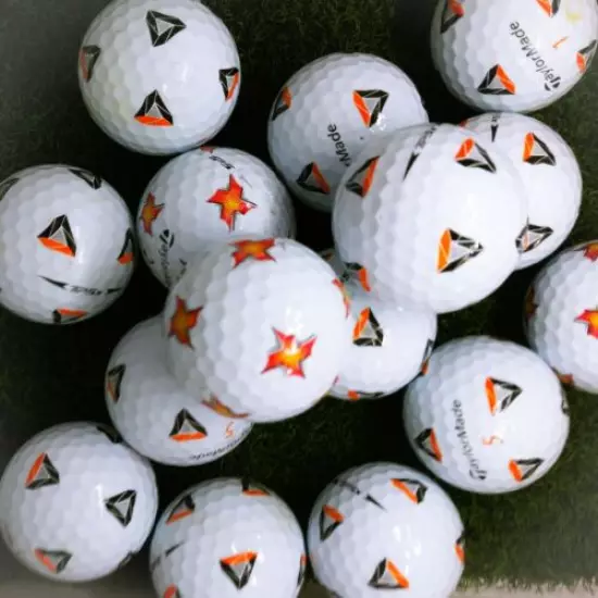 36 4A/5A TAYLORMADE TP5/X Pix (Not Practice) -HIGH VISIBILITY-Used Golf Balls