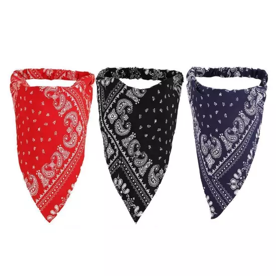 Head Bandana Headbands Hair Scarf For Women Head Scarf Band Hair Elastic X4E7 ш■