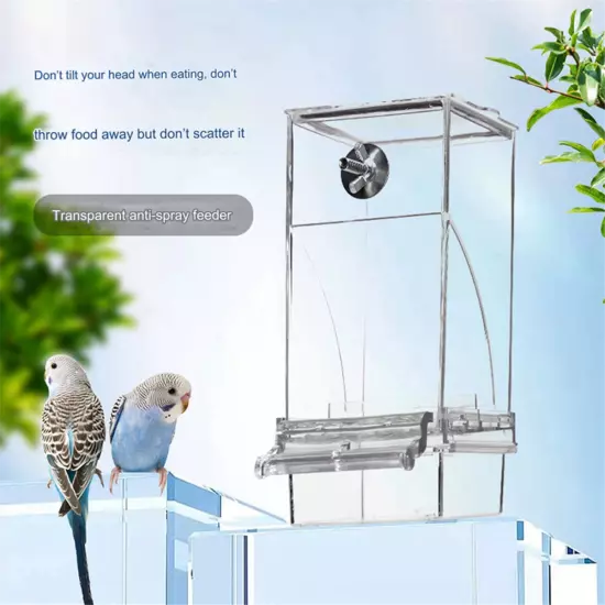 Automatic Transparent Bird Feeder, No Mess Automatic Bird Feeder5541