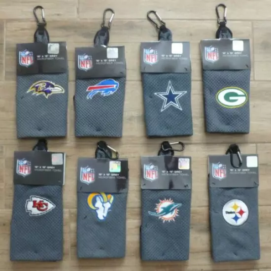 Team Effort NFL 15" x 15" Microfiber Towel Waffle Texture