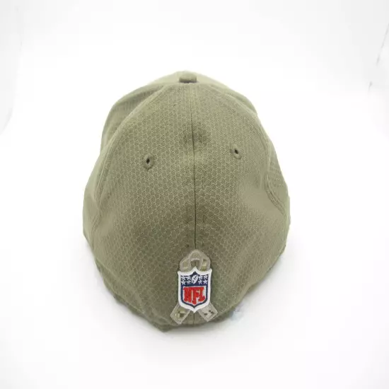 New Seattle Seahawks New Era Football Salute to Service Fitted USA Hat Sz 7 3/8