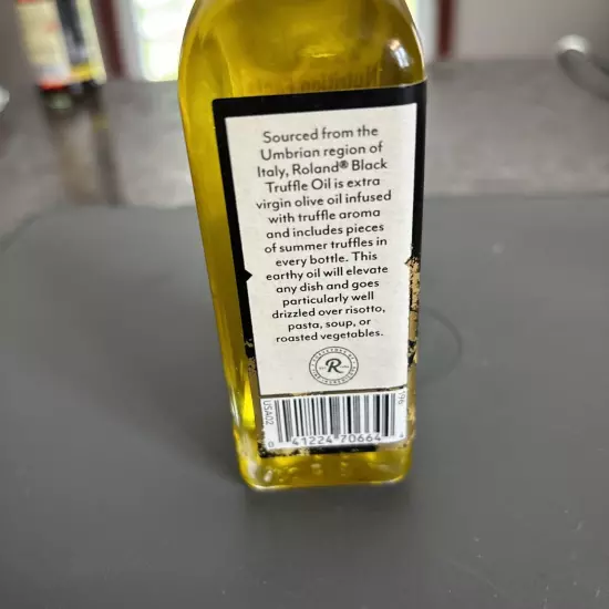 Roland Foods Black Truffle Oil, from Italy, 3.4 Ounce