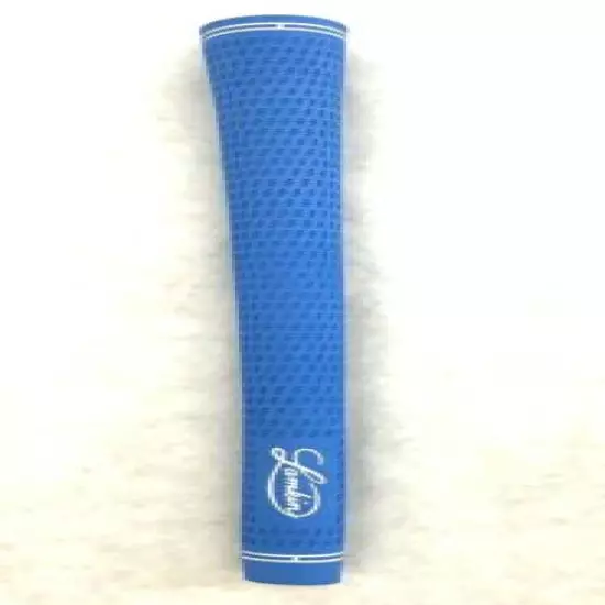 1 NEW Lamkin CROSSLINE Golf Grip - Classic Logo - Light Blue