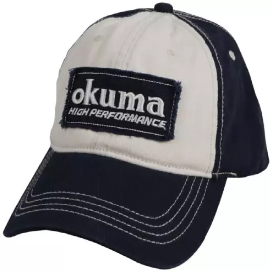 OKUMA FULL BACK TWO TONE CAP BOAT FISHING BASEBALL HAT BEACH SAIL YACHT CASUAL