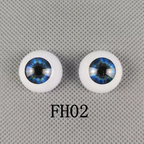 2x Lifelike Reborn Baby Doll Eyes Acrylic Eyeball For Newborn Doll Supplies DIY