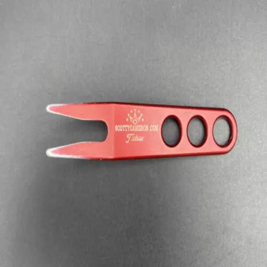 Scotty Cameron Pivot Divot Tool Red Golf Titleist