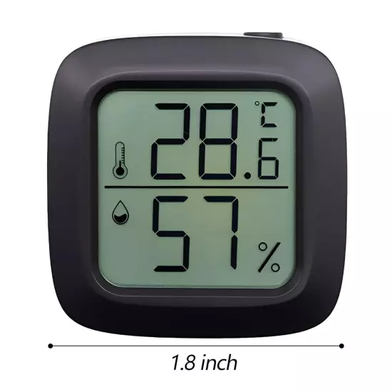 Reptile Thermometer Hygrometer Digital Display Reptile Terrarium Thermometer Min