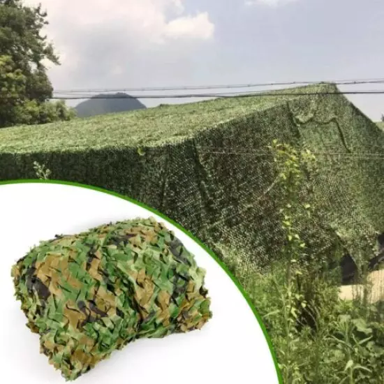 4.9x20FT 300D Oxford Camouflage Nets Military Surplus Hunting Blind Netting