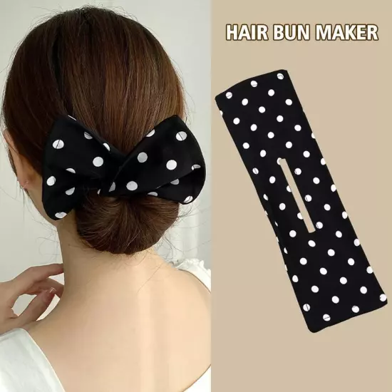 1xHair Bun Maker Hair Styling Tool Hair Twist Maker Girl Women Hair Accessories