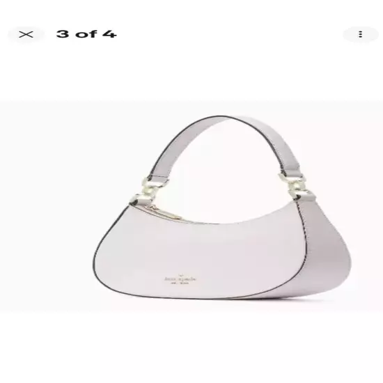 Kate Spade Kristi Crossbody Refined Grain Leather Pale Amethyst - NWT