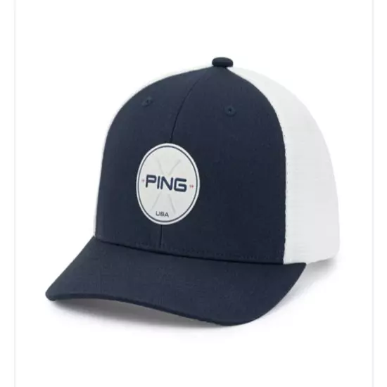 New_Limited Edition - 2023 Ping US Open Stars and Stripes Trucker Hat - Snapback