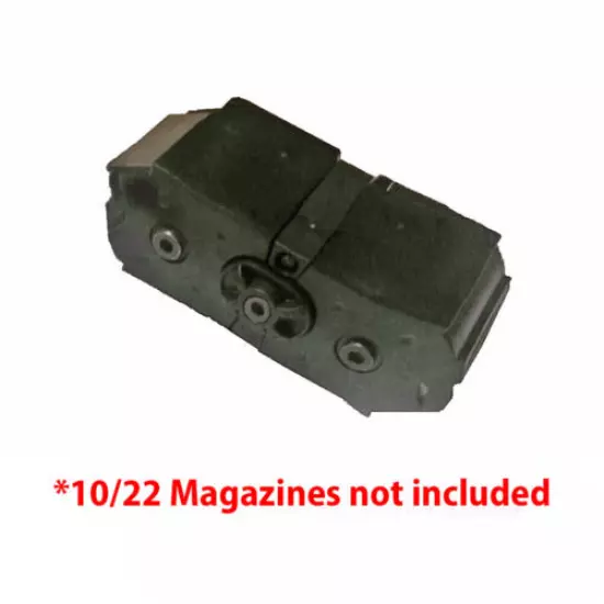 10/22 Mag Connector Black For Ruger 10/22 Rifle OEM Rotary 10 Rd Mags [