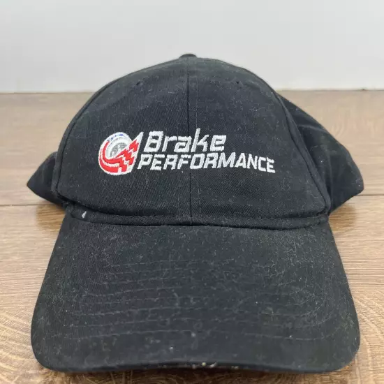 Brake Performance Hat Black Cap Hat Adjustable Hat Black Adult Hat