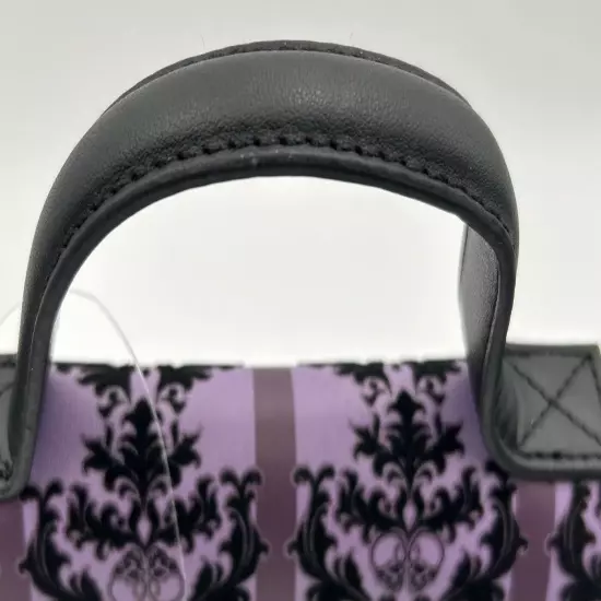 Disney Haunted Mansion Mdm. Leota Crossbody Bag Purple/Black/Silver Chain W Tags