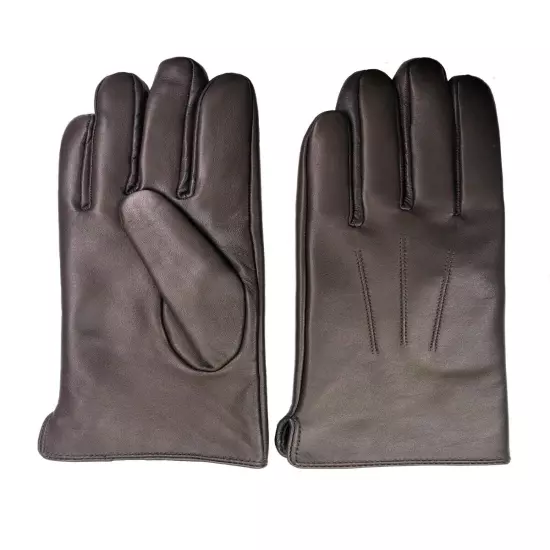 Womens Genuine Nappa Sheepskin Leather Lined Gloves 