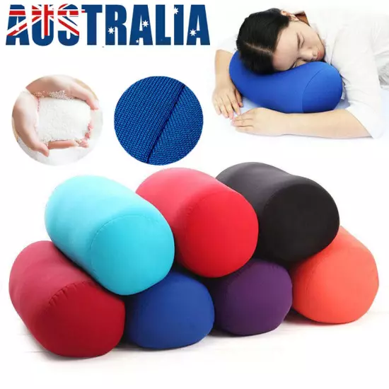 Micro Mini Roll Pillow - Neck Support Cushion for Home, Seat, and Travel Use