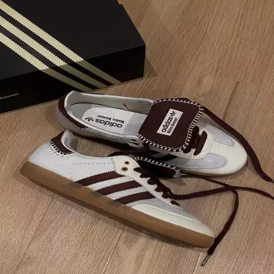 adidas Samba Ponyx Wales Bonner Low Cream White-IE0586