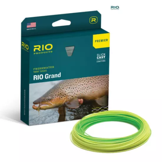 Rio® Grand PREMIER Floating Fly Line * 2022 Stocks * RIO GRAND PREMIER FLYLINE