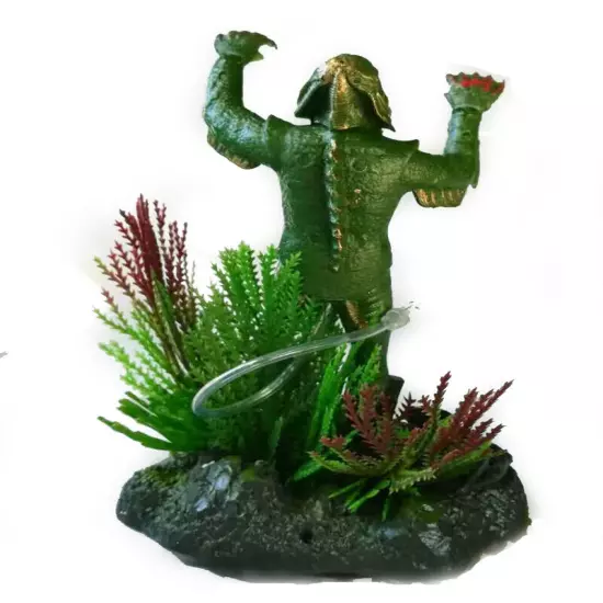 Air Driven Creature from the Black Lagoon For Aquarium Decor Fish Tank Ornament