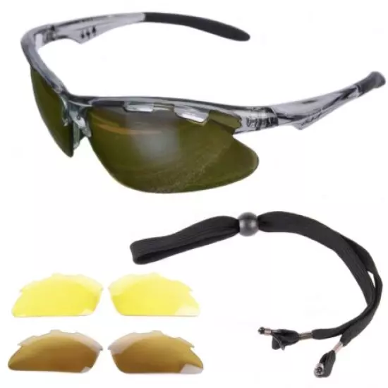 Polarized GOLF SUNGLASSES for Men & Women: Interchangeable Lenses: Rapid Eyewear