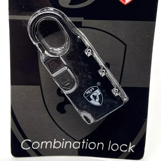 HEYS Security Combination Lock for Luggage Suitcase Travel Bag 2.5 x 1” NEW