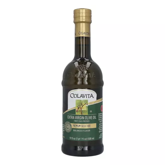 Premium Selection Extra Virgin Olive Oil 17Oz Glass Bottle