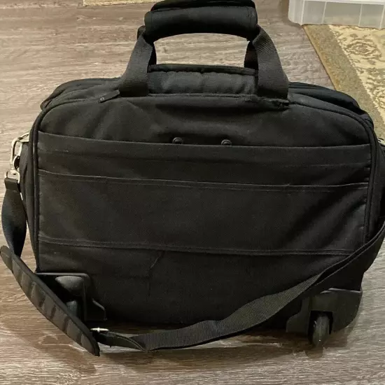 Lance Rolling Padded Computer Bag Can Be Used As Carry On Advertising