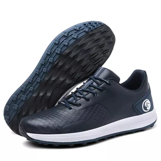 Comfortable Golf Shoes Men's Non-Slip Sneakers Waterproof Spikeless Golf Shoes