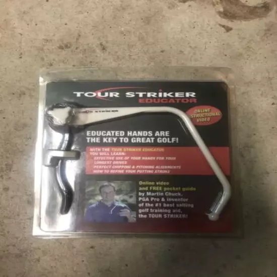 BRAND NEW / SEALED Tour Striker Educator Golf Training Aid - FREE SHIPPING!!!