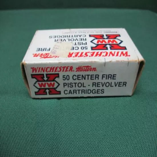 Vintage Winchester-Western/ WW-X, 32 S & W 85Gr. Ammo Box, (EMPTY)