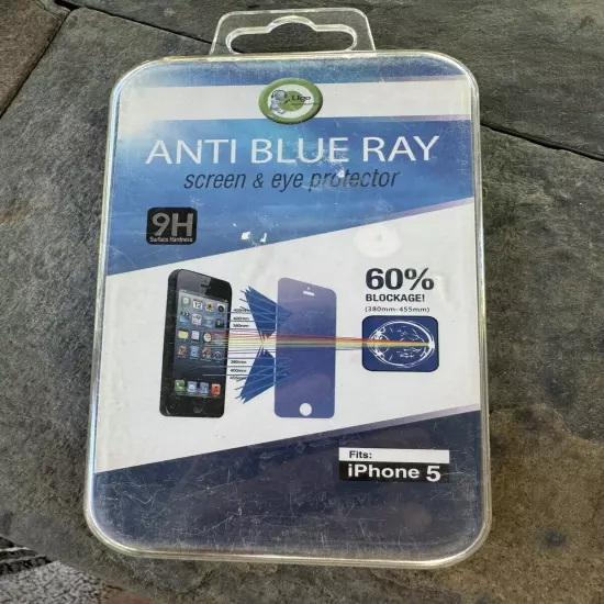 Anti Blue Ray Screen/Eye Protector Tempered Glass Screen Protector For iPhone 5