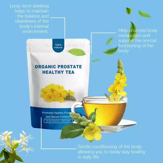 Organic Prostate Health Tea Natural Support Blend 100g-PROSTATE TEA